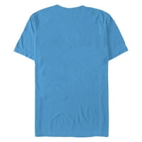 Puglie Nowhere Club férfi óceán kék grafikus póló-design az emberek XL
