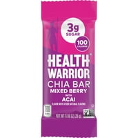 Health Warrior Chia bárok, bestseller fajta csomag, szám