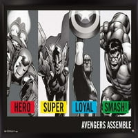 Marvel Comics-Avengers-Vonások-Hős-Szuper-Hűséges-Smash