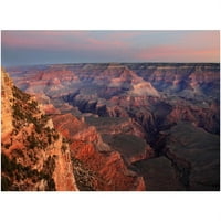 Védjegy képzőművészet Grand Canyon Sunrise vászon művészet Pierre Leclerc