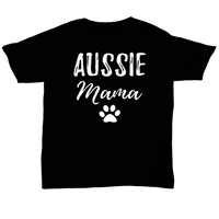 Aussie Mama póló Aussie juhászkutya Anya ajándékához