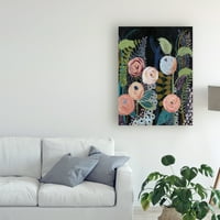Védjegy Képzőművészet 'Divinging Blooms i' Canvas Art by Grace Popp