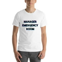 2XL Tri Color Manager sürgősségi szoba Rövid ujjú pamut póló Undefined Ajándékok