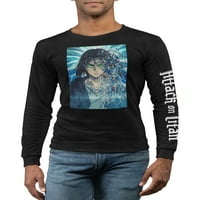 Attack On the Titans férfi & nagy férfi Hosszú ujjú grafikus póló, s-3XL méretek, Anime Férfi póló