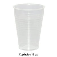 Clear oz műanyag csészék számítanak a vendégeknek