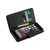 Iphone 3-in-Wallet tok piros színben