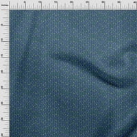 oneOone Viszkóz Jersey éjfél kék Szövet geometriai textúra ruha Anyag Szövet nyomtatás szövet az udvaron széles