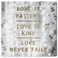 A Wynwood Studio tipográfia és idézetek fal art vászon nyomatai a szeretet a beteg szerelem kedves „Szerelem és mondások