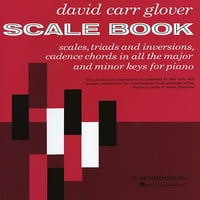 Scale Book: Mérlegek, triádok és inverziók, Cadence akkordok az összes dúr és Moll billentyűk zongora
