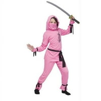 Jelmezek minden alkalomra Rózsaszín Ninja lány Halloween díszes ruha jelmez gyermek
