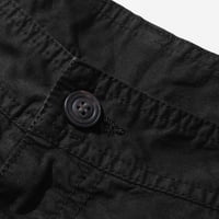 Puntoco Plus Size Clearance férfi Munkaruházat rövidnadrág Slim Multi Pocket Zipper egyenes láb öt nadrág rövidnadrág
