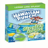 Hawaii Punch Singles To-Go Drink Mix, Citrom Lime ,. Oz, csomagok, szám