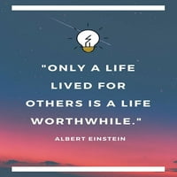 Albert Einstein: az élet másokért élt artsyquotes