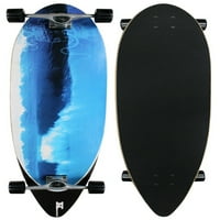 Krown City Surf Longboard Kék Hullám 9 46