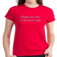 CafePress-Ebédlőnő-női sötét póló