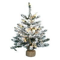 Vickerman 24 özönlöttek Anoka fenyő mesterséges karácsonyfa, meleg fehér LED-es lámpák