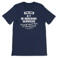 T Machine Servicer karrier póló-tegyük fel, hogy mindig Ri vagyok