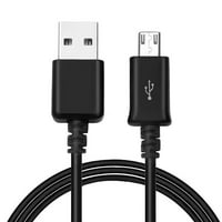 Gyors töltésű Micro USB kábel az Alcatel A392G USB-A-hoz a Micro USB - hez [ft 1. Meter] Data Sync Töltőkábel Kábel-Fekete